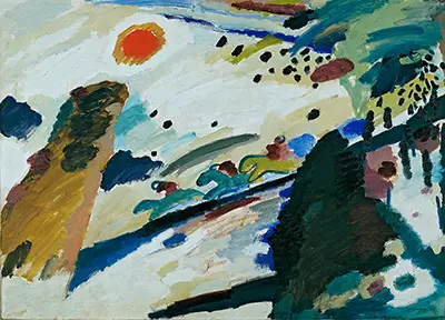 Romantic Landscape Wassily Kandinsky
